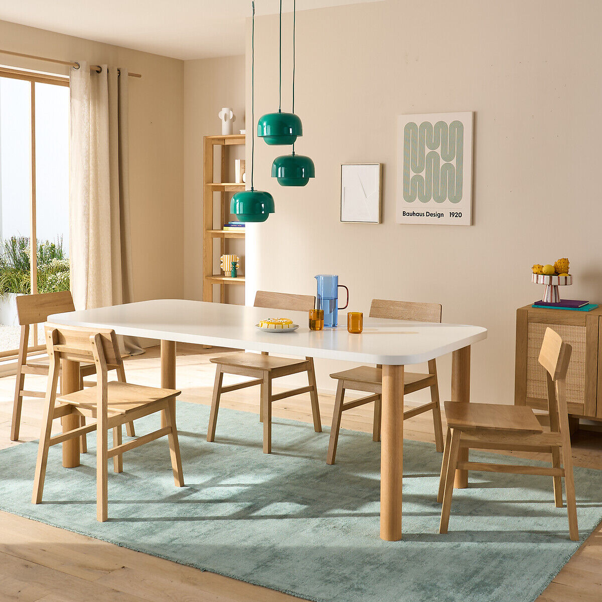 LA REDOUTE INTERIEURS Plateau rectangulaire pour table à composer, 8 personnes, ALZAR