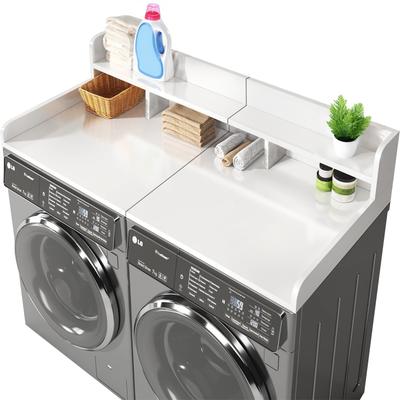 PARISLOFT "Washer Dryer Countertop, Non-slip and Waterproof, Double Layer Organizer - 54"" x 27.5"""
