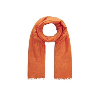 Modetuch CODELLO "Codello Schal", Damen, orange, Modetücher, im unifarbenen Look