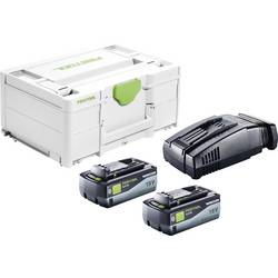 Festool SYS 18V 2x8,0/SCA16 Energie-Set 577327 inkl. 2. Akku, inkl. Ladegerät