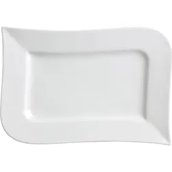 SERVIERPLATTE Melodie weiß 31 x 21 cm
