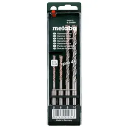 Metabo SDS-Plus Pro 4-Bohrersatz 4tlg. Beton Mauerwerk Naturstein 630580000