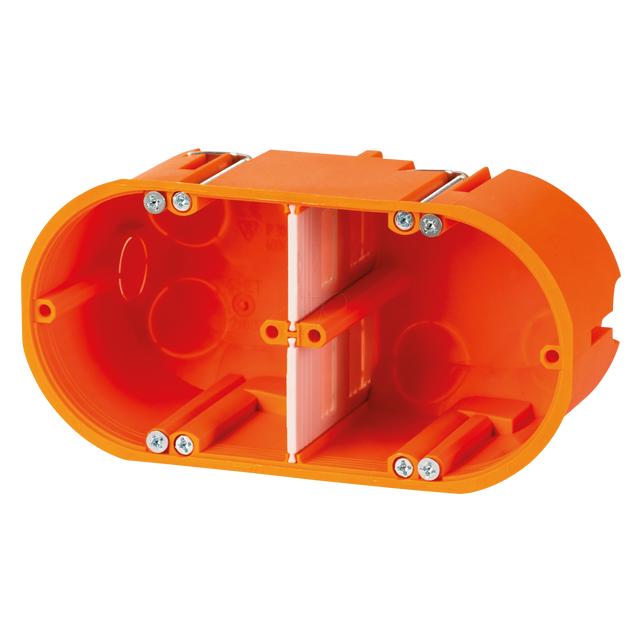 F-Tronic HW Gerätedose massiv 2-fach HW20 7350062 (141805)