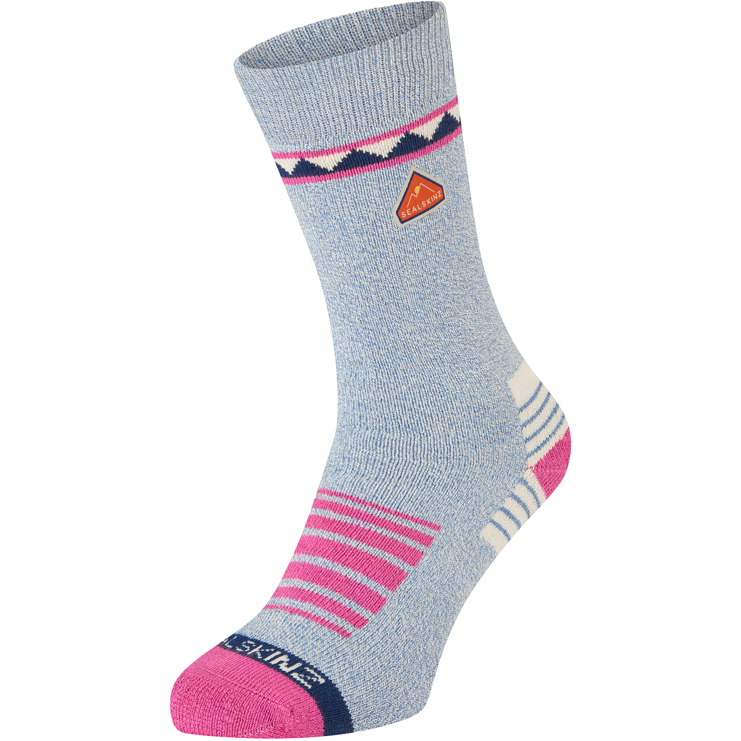 SealSkinz Kimberley Wandersocken blau Größe 36 Trekking Elastisch