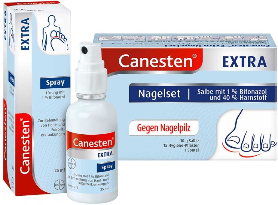 Canesten EXTRA Nagelpilz-Set mit EXTRA Spray 1stk