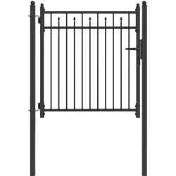 vidaXL, Gartenzaun, Modernes Tor