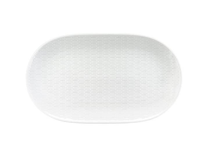 BAUSCHER Servierplatte Scope weiss Porzellan Oval B 37.3 cm