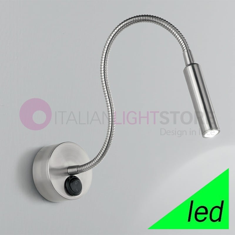 Minispy Lampada A Parete Applique A Led Flessibile