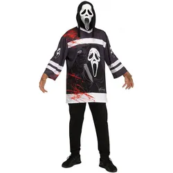 Fun World Division Eishockey Ghostface Kostüm (L, M)