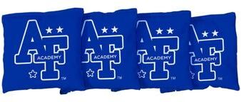 Skip's Garage College Vault Air Force Academy Falcons Blue Cornhole Bags