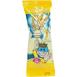 Miradent Xylipop Lolli Zahnpflegelolli Banane 6 G