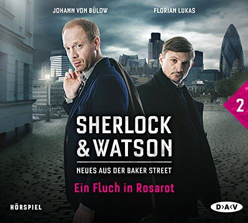 Viviane Koppelmann - Sherlock & Watson - Neues aus der Baker Street: Ein Fluch in Rosarot (Fall 2): Hörspiel mit Johann von Bülow, Florian Lukas u.v.a. (1 CD) - Preis vom 10.10.2026 11:48:34 h