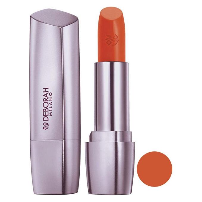 Deborah Milano Milano Red Shine Lipstick No 07 (Coral Attitude) (005211)