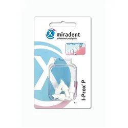 Miradent Ersatz Spitzbürsten I-Prox P weiß soft 4 St