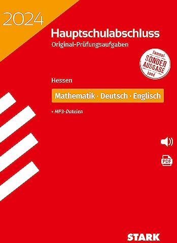 STARK Original-Prüfungen Hauptschulabschluss 2024 - Mathematik, Deutsch, Englisch - Hessen - Preis vom 30.09.2026 09:01:18 h