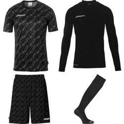 UHLSPORT Torwart-Sets Progressive, Größe 3XL in Schwarz Schwarz
