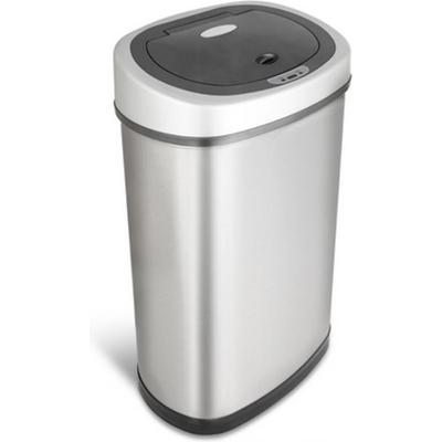Rijoka Sensor Mülleimer 50L – Edelstahl – Soft Close – Fingerabdruck frei – Modern Design