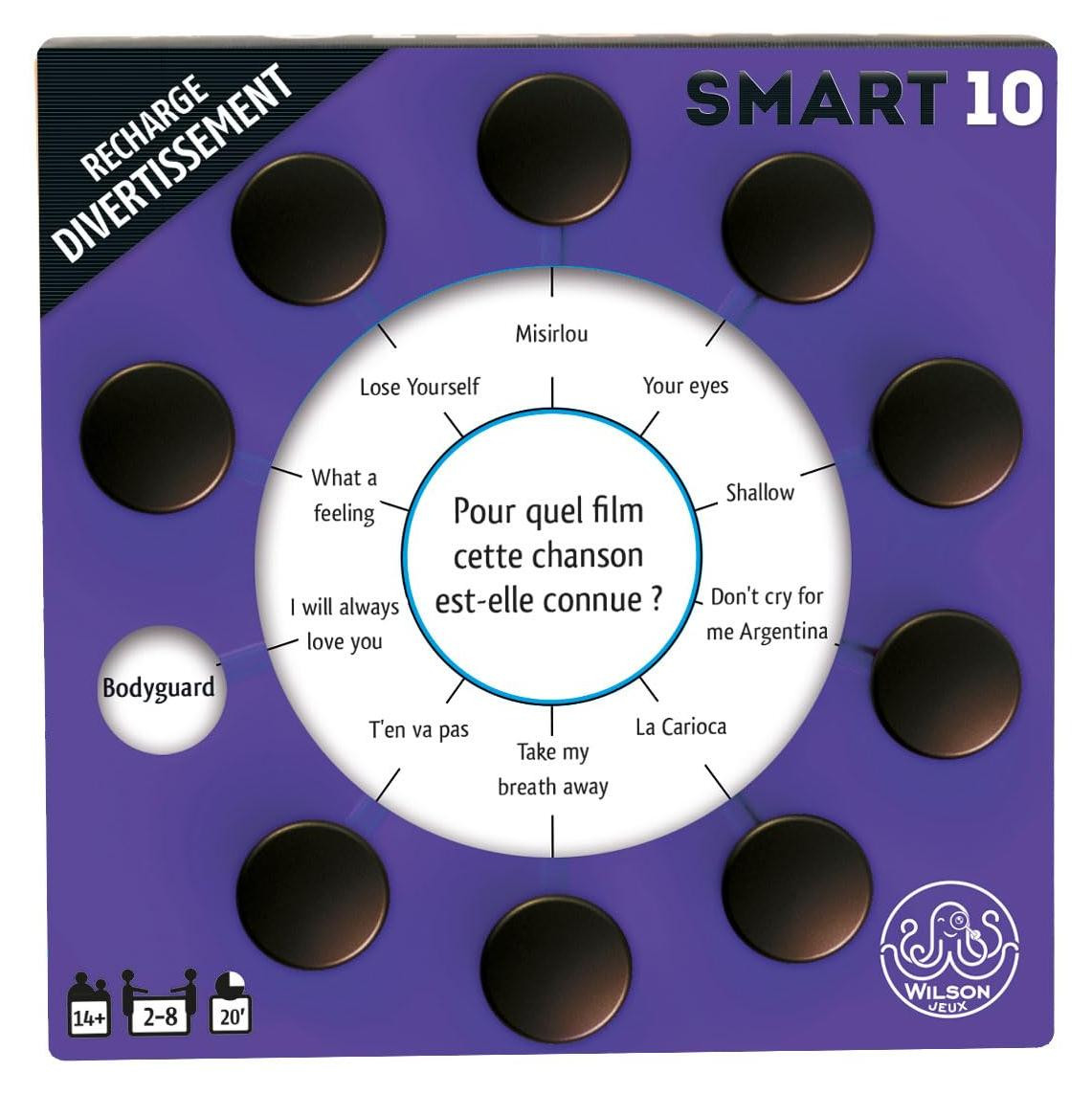 Wilson Jeux Smart 10 Franse versie Thema-entertainment navulverpakking