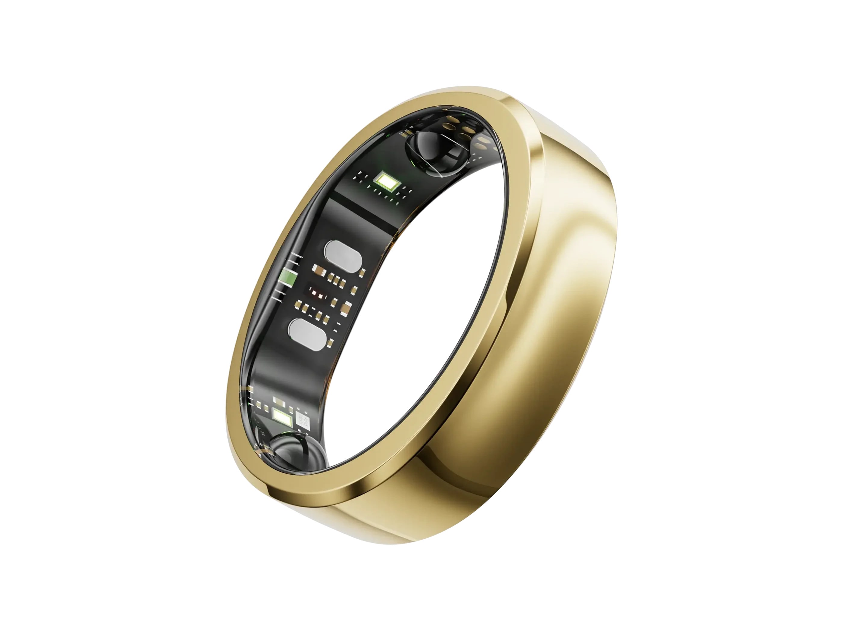 RingConn Smart Ring Gen3 für Frauen und Männer - mattes Gold Größe 12
