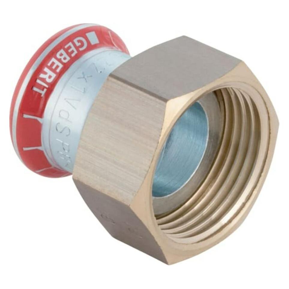 Geberit Flare nut Mapress C-Stahl 22mm transition for valves 1 "(25034) (25034)