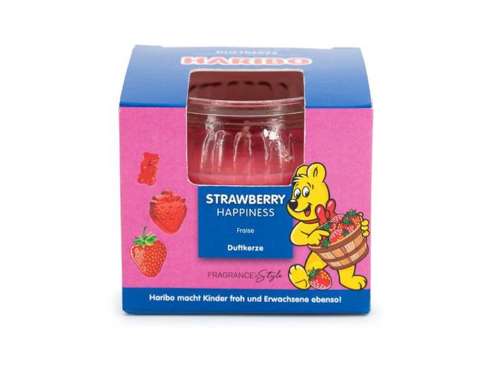 Haribo Duftkerze ™ im Geschenkkarton