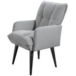 Exxpo by Gala Stuhl Mocca Stoff Silver