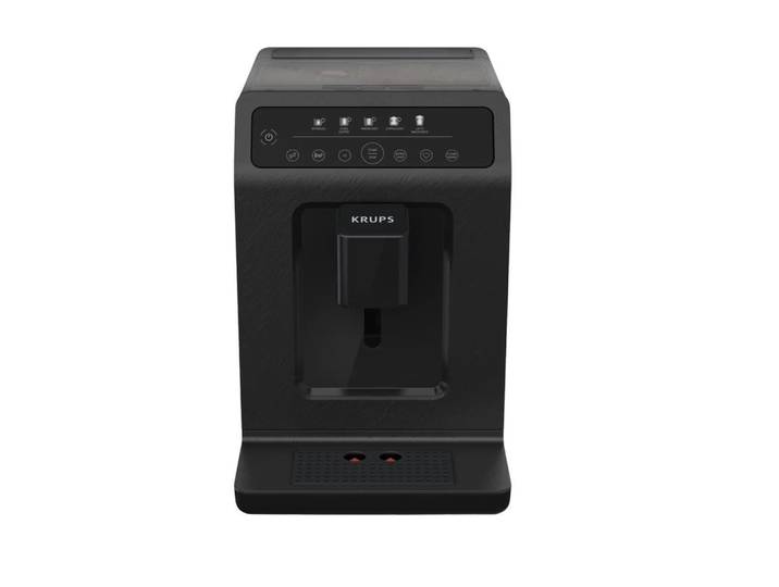 Krups Kaffeevollautomat EA8968, Milchsystem 2 Tassen Bohnen 2.3L Schwarz