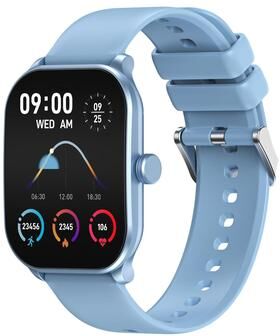 CaseAndConnect CY900 Bluetooth Smart Watch 2.1 Inch HD Touch Screen Health Fitness Watch With Bluetooth Calling blue