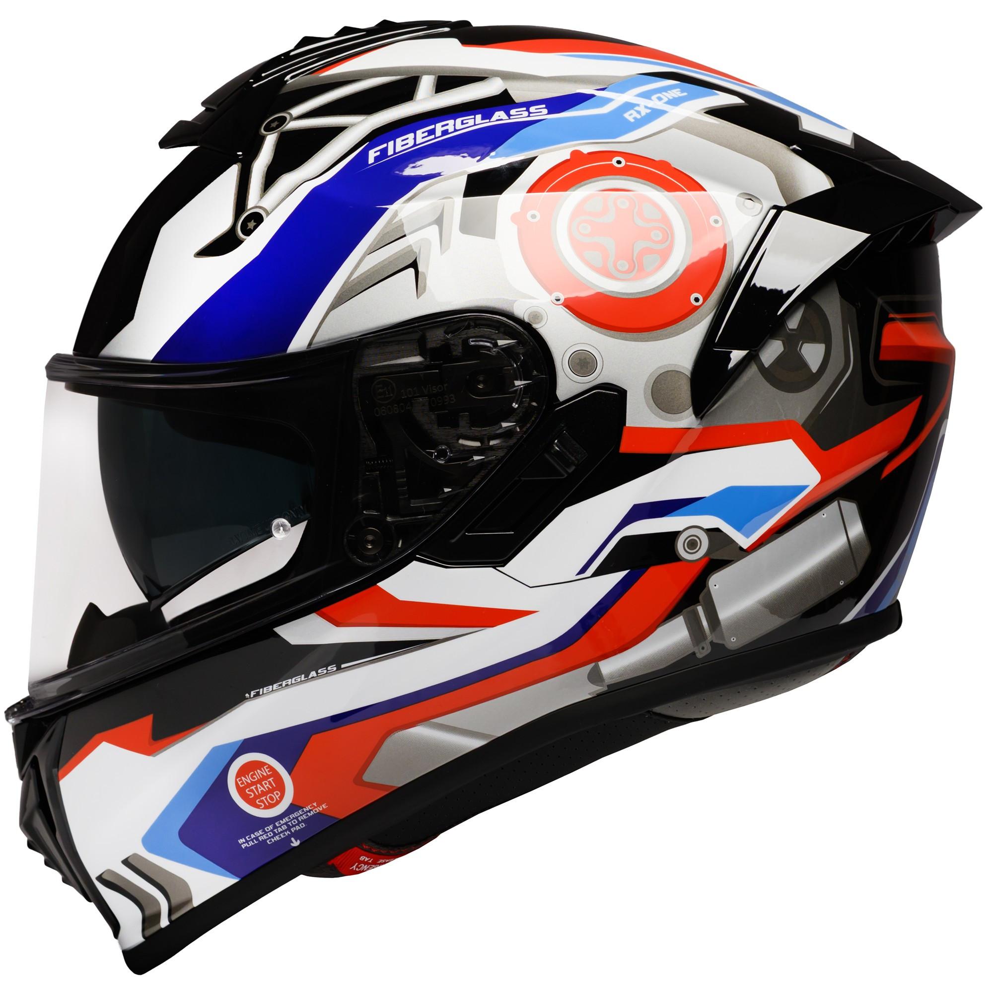 Motorradhelm ROXAR RX-ONE SAS2 + PINLOCK 70
