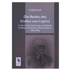 Die Reden des Grafen von Caprivi im deu, Fachbücher