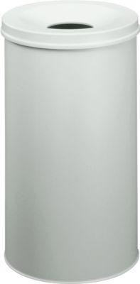 Papierkorb Safe, selbstlöschend, 60 L, grau