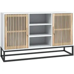 vidaXL Sideboard Weiß 105x30x65 cm Holzwerkstoff