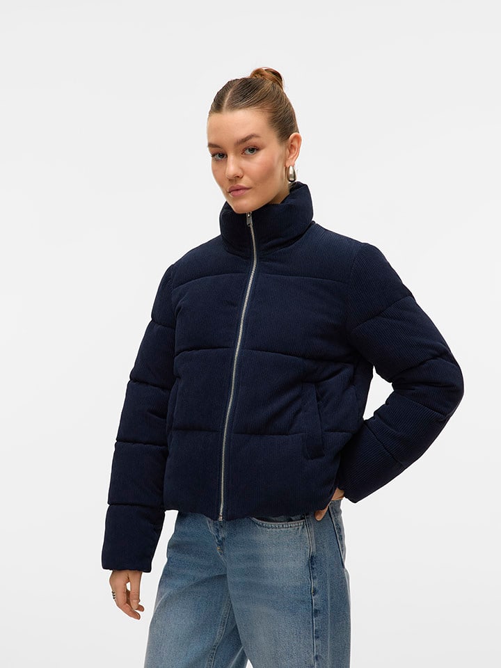 Vero Moda Steppjacke in Dunkelblau - L