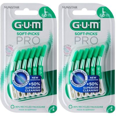 GUM Soft-Picks PRO large 2x 2x60 St Zahnbürste