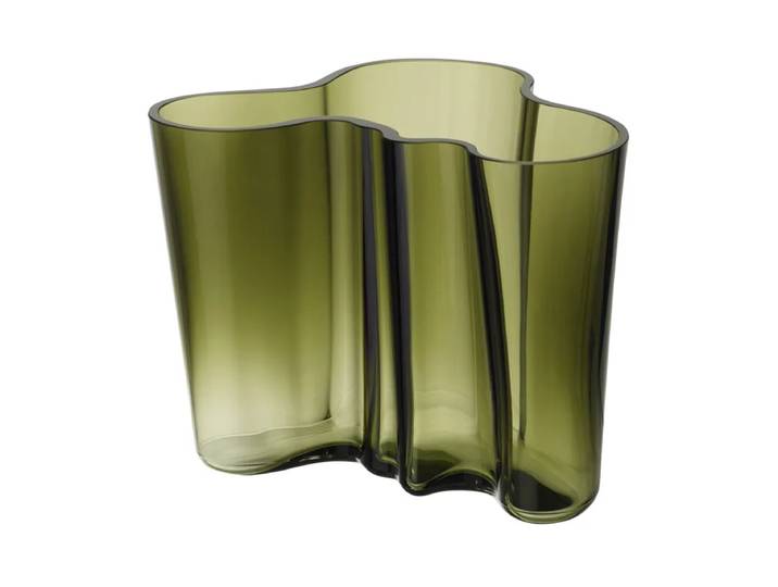 Iittala Alvar Aalto Vase moosgrün 160mm