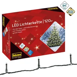 Idena Lichterkette 20 m dunkelgrün