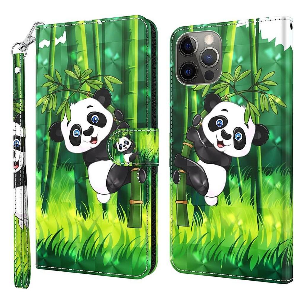 Cover-Discount iPhone 15 - Etui Glitzer Effekt Panda (Apple iPhone 15) (660155097F)