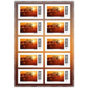 DeutschePost Briefmarken Set, 10 Stück à 95cent, RAR Sonne, Standardbrief/Postkarte, selbstklebend