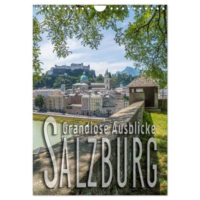 SALZBURG Grandiose Ausblicke (Wandkalender 2026 DIN A4 hoch), CALVENDO Monatskalender