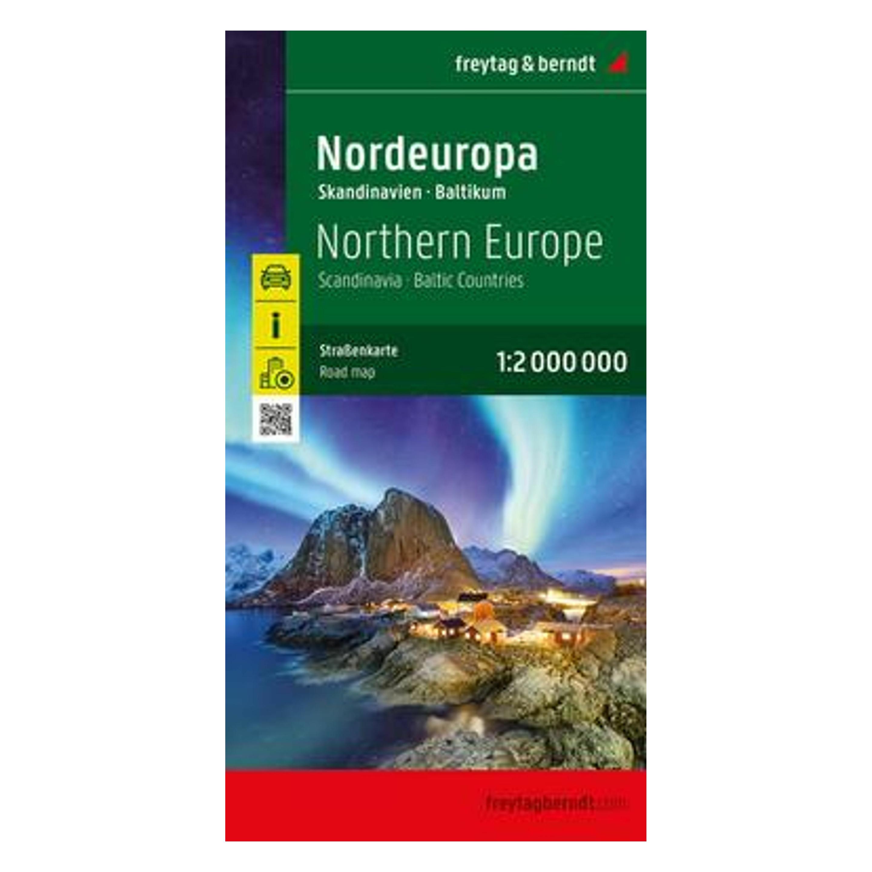 Freytag-Berndt Nordeuropa, Strassenkarte 1:2.000.000, freytag & berndt (30369778)