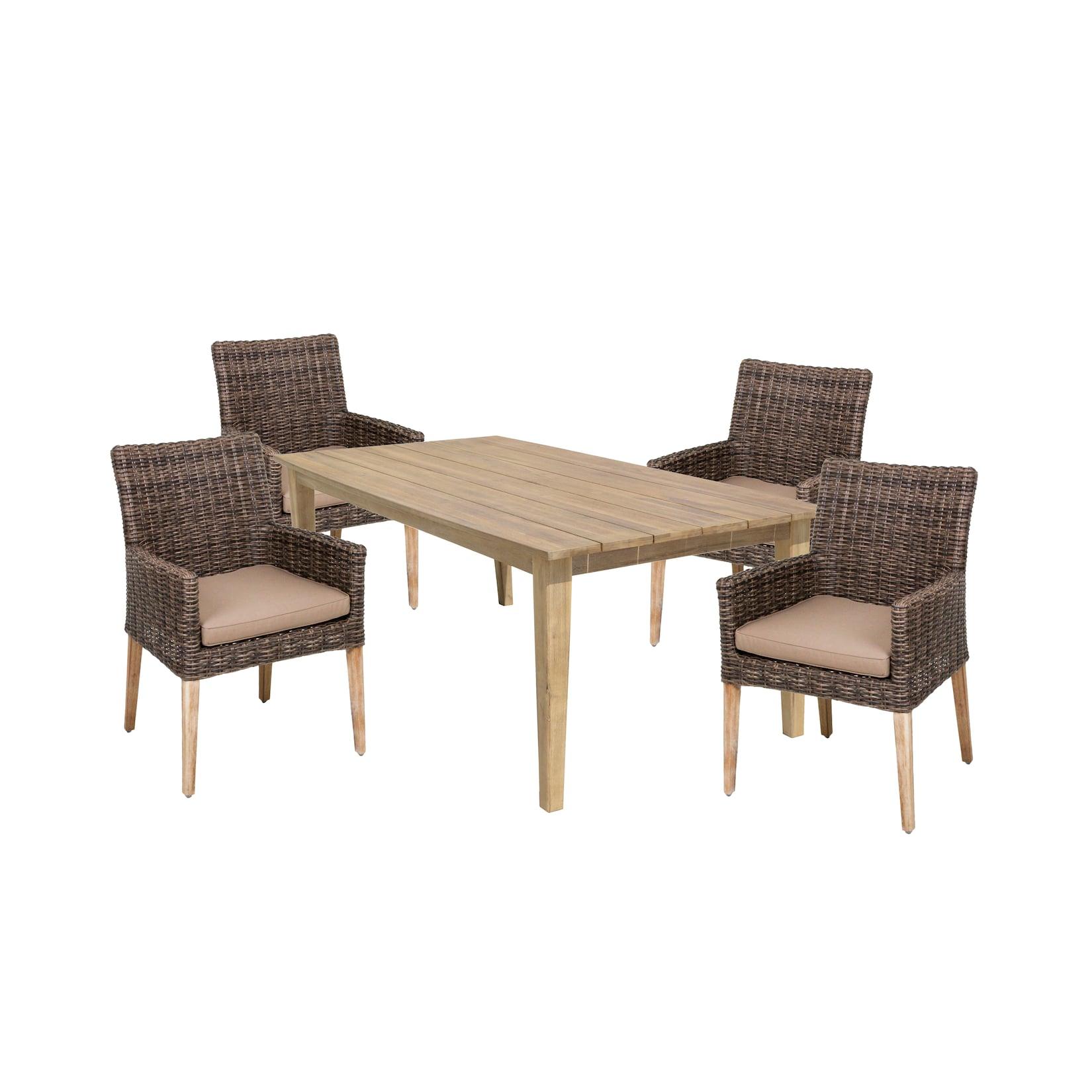 Sitzgruppe NORVELL/ VISALIA, 5-tlg.