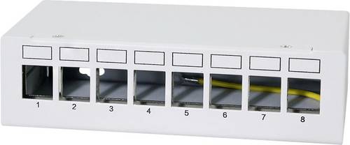 LogiLink NK4092 Patch-Panel CAT 6a Lichtgrau (RAL 7035)