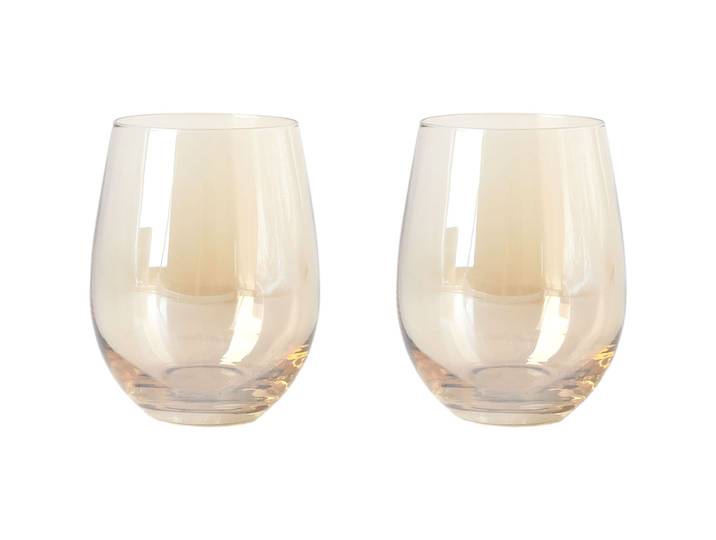 Trinkgläser-Set Xmas transparent Glas H 12 cm 530 ml 2 Stk - Trinkgläser-Set