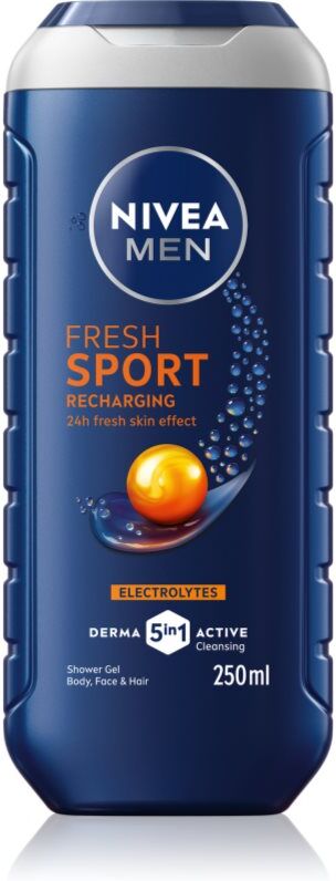 NIVEA MEN Fresh Sport shower gel with minerals M 250 ml