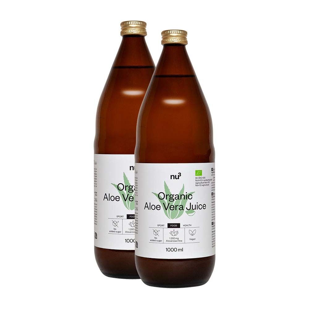 nu3 Bio Aloe Vera, Saft 2x1000 ml