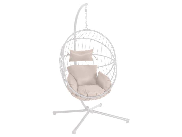 Hängesessel mit Gestell LAOS beige