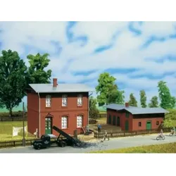 Auhagen 11389 - Lokleitung mit Schuppen, Spur H0