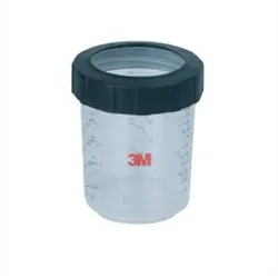 3M PPS Becher mit Schraubring E16001 - 0,65Ltr. 1Stk.