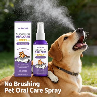 Happy Pet Pantry Premium Dog Oral Care Spray Fresh Breath For Dogs & Tartar Control Premium Dog Oral Care Spray Fresh Breath For Dogs & Tartar Control