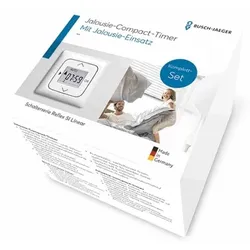 Busch-Jaeger Jalousie-Compact-Timer, Komplettset, 2 Schließer, 230V, 50Hz, Reflex-SI